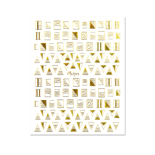 Moyra Nail Sticker (self-adhesive) - No.04 - Gold